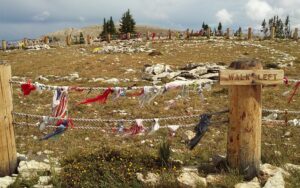 Medicine Wheel, in the Bighorn National Forest, Wyoming